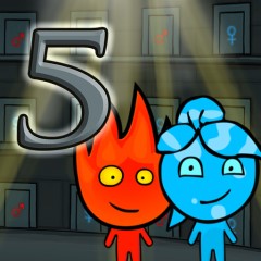 Fireboy and Watergirl of the 5 Elements