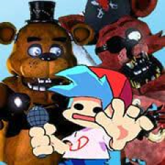 FNF vs FNaF 1 (vs Freddy, Chica, Foxy, Bonnie) Mod